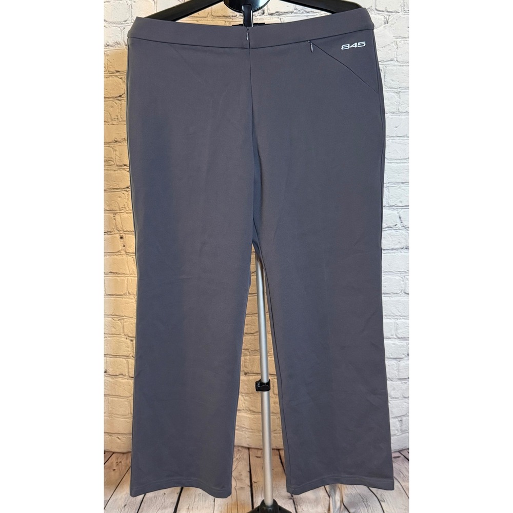 Tommy Armour 845 Golf Pants Womens XL Gray Performance Straight Leg Stretch